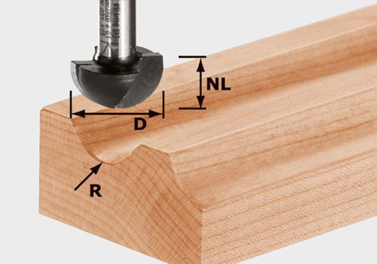 Festool Hålkälsfräs HW S8 R6,35