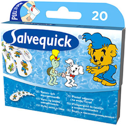 Cederroth Salvequick Plåster Bamse 20ST