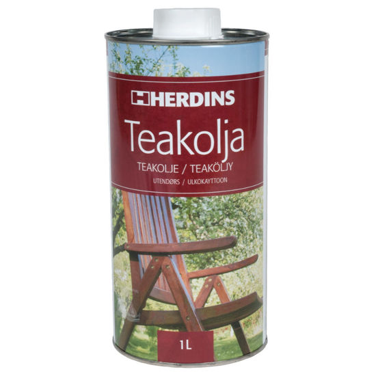 Bild på Herdins Teakolja Utomhus 1L