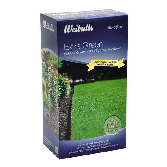 WEIBULLS GRÄSFRÖ EXTRA GREEN 1KG WEIBULLS