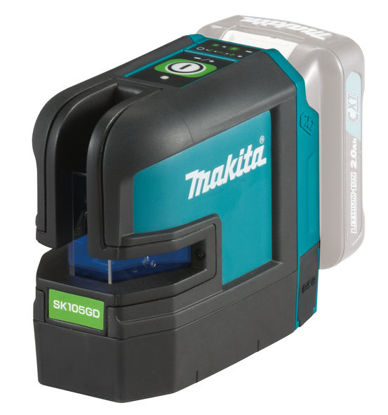 Makita SK105GDZ Krysslinjelaser Grön 12V | toolab.se