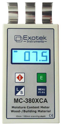 Exotek fuktmätare för trä-, byggmaterial (oförstörande) MC-380XCA