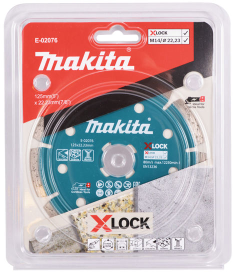 Makita E-02076 Diamantkapskiva X-Lock 125 mm