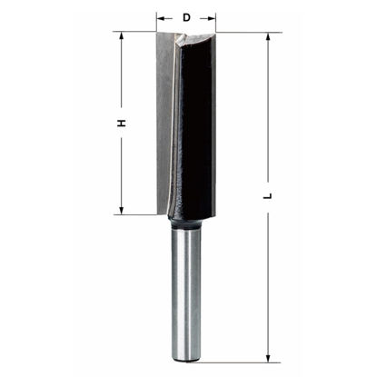 Delver Bottenskärande Notfräs 16×50×90mm S=8mm | toolab.se