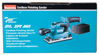 Makita DBO381ZU Planslipmaskin LXT 18V (utan batterier)