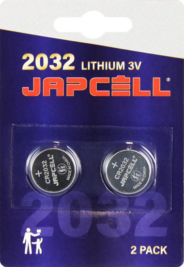 Bild på Japcell Lithium CR2032 Batteri 2-Pack