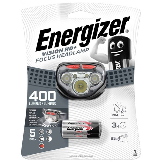 Bild på Energizer HL Vision HD+ Focus Pannlampa (400 lumen)