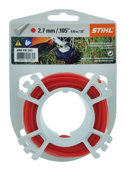 Stihl Trimmertråd Röd 2,7mm 9,8m