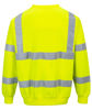 Portwest B303 Sweatshirt Gul Varsel Hi-Vis KL3