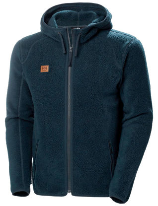 Helly Hansen 72183_590 Fleecetröja Heritage Hoodie med luva Navy