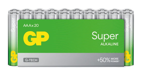 GP Batteri Super AAA/LR03 20-P