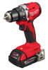 Milwaukee M18 BLDDRC-202C Slagborrmaskin 18V (x2,0ah)