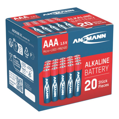 Ansmann AAA/LR3 Batteri 20-pack 1,5V