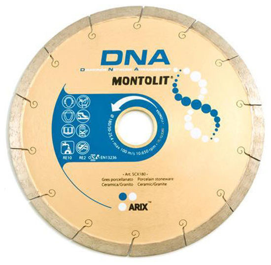 Montolit SCX 180 mm Diamantklinga – Snabba & Fina Snitt