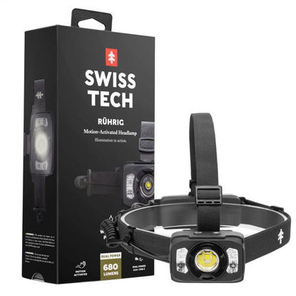 Swisstech RÜGHIG Pannlampa - 680 Lumen Uppladdningsbar & batteri