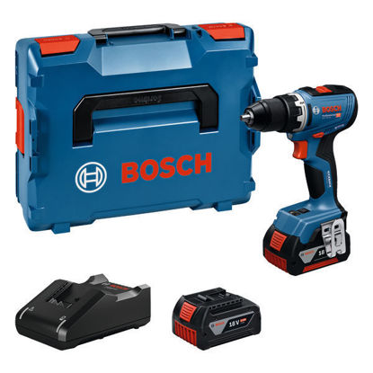 Bosch GSR 18V-65 Borrskruvdragare 18V 63Nm (2x5,0ah)