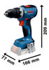 Bosch GSR 18V-65 Borrskruvdragare 18V 63Nm PROcore (2x4,0ah)