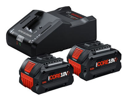 Bosch Batterisats 2 x ProCORE18V+ 8.0Ah + GAL 18V-160