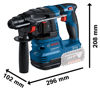 Bosch GBH 18V-22 Borrhammare SDS+ 18V (utan batterier)